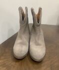 Dingo Tumbleweed Suede Boots Womens Size 9 NWOT Sand Cowgirl Western Country