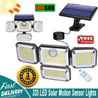333 LED Solar Lights Outdoor 3200LM Waterproof Motion Sensor Security Wall Lamp