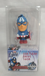 NEW 16GB Marvel Avengers Captain America USB Flash Drive Memory Stick In Package