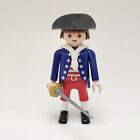 Playmobil Figure Pirate Guard Red White Blue Sword