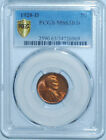 1928 D PCGS MS63RD Red Lincoln Wheat Cent