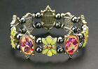Magnetic Bracelet Hematite Bead Stretch Therapy Crystal Butterfly Abalone Stone