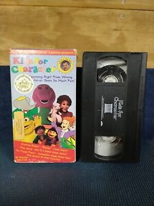 Kids For Character VHS 1996 Barney Lamb Chop Gullah Island Tom Selleck Video