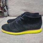 Cole Haan Mens LunarGrand Wing Chukka Boots Shoes C11186 Black Size 11.5