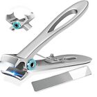 nail clipper set for women men seniors Toe nail dogs Wide Jaw heavy Duty Thick