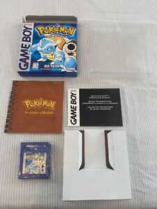 Pokemon Blue Version Nintendo Gameboy CIB Tested & Authentic