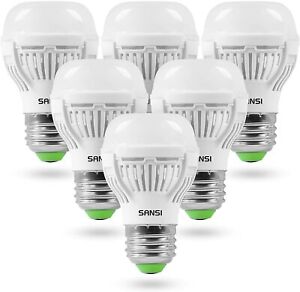 SANSI LED Light Bulbs 9W 3000K 900 Lumens LED Bulb E26 A15 Home Lamp