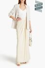RRP €1200 ALEXANDER McQUEEN Crepe Maxi Skirt IT40 US4 UK8 S Silk Lined Pleated