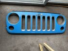2007-2018 JEEP Wrangler JK OEM JKU Chief Blue Grille with Inserts PQB Dragon (For: Jeep)