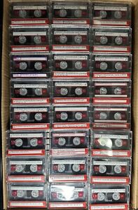 Lot Of 40 USED Vintage Maxell 90-Minute Audio Cassette Tapes Sold As Blank