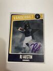 RJ Austin Vanderbilt AUTO Custom Baseball card Signed