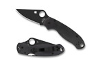 Spyderco Knife Para 3 C223GPBK CPM S30V Steel Black G-10 Pocket Knives