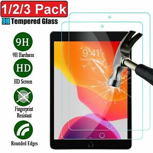 Tempered Glass Screen Protector For iPad 10.2 11 9.7 5th 6th Air Pro Mini 2 3 4