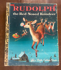1976 Little Golden Book Rudolph the Red-Nosed Reindeer VGUC Richard Scarry Illus