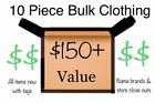 $150+ Value 10 Piece Bulk Clothing Lot Mix Wholesale Resale Inventory Gift Box
