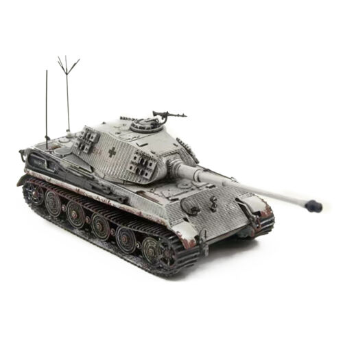 German Tiger II Tank B 1/72 Alloy Kit Military Tank Model Display Collection d