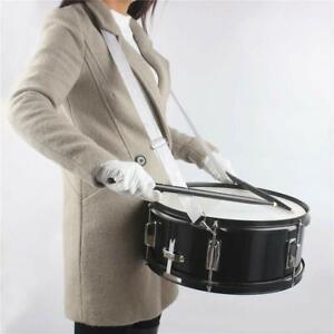 Professional Snare Drum Percussion + Drumsticks + Strap + Wrench