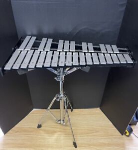 New ListingKaman CB Percussion 30-Key Metal Glockenspiel With Carrying Case And Stand #4186