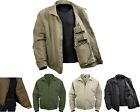 Mens Tactical Concealed Carry Insulated Jacket CCW Coat Under Cover Gun Covert