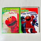 DVD Lot of 2 - Sesame Street - Elmo's Potty Time - Kid's Favorite Songs 2