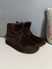 Ugg Mens Chocolate Brown Neumel High Top Size 9 Boot
