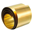 Brass Sheet Roll 0.3x50x1000mm Brass Foil Roll Brass Strip Gold for Crafts
