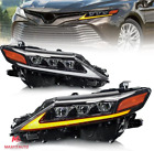 Fits 2018-2021 Toyota Camry Full LED Projector headlights Headlights Pair LH RH (For: 2018 Toyota Camry)