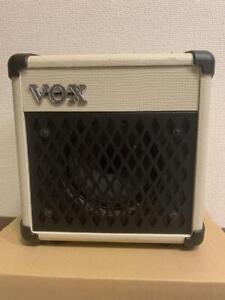 VOX MINI5 Rhythm Pattern Modeling Amplifier Ivory　Battery Powered 6AA for Guitar