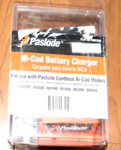 New ListingPASLODE NEW OPEN 900200 D NICD BATTERY CHARGER E10030426 ALL OVAL STICK ROUND
