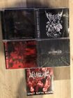 Brutal Death Metal CD Lot Wormed/Defeated Sanity/Viral Load/Cenotaph Willowtip