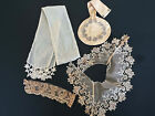 Mixed Lot Of Vintage and Antique Lace & Fabric Trims