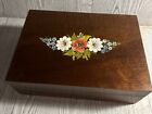 Vintage Ziprinho Wooden Sewing Box With Spool Holder