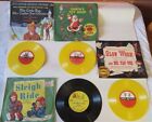 Lot of 7 Little Golden Records Roy Rogers Christmas, Sleigh Ride, Glow Worm...