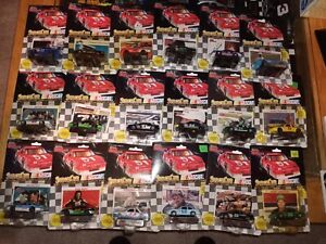 Lot of 18 Nascar Racing Champion 1/64 Blister Pack Diecast From 1991