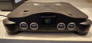 Nintendo N64 Console NUS-001 US With 3 Controllers Parts Only