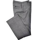 Coldwater Creek Womens Size-12 Long Gray Plaid Natural Fit Pants $79 NEW!
