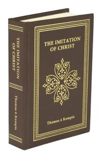 The Imitation of Christ By Thomas A Kempis, Hardcover, Baronius, Leather Bound