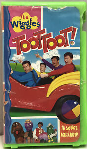 The Wiggles Toot Toot VHS Video Tape Kids Songs Original Cast BUY 2 GET 1 FREE!