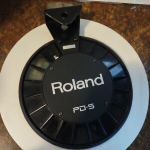 Roland V-Drum PD-5 Trigger Pad Electric Percussion Japan As Is Bracket Hardware