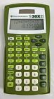 Texas Instruments TI-30X IIS Scientific Calculator Solar Green No Lid WORKS