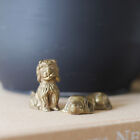 New ListingVintage Miniature Brass Dog Figurines - Pair of Antique Brass Dog Figures