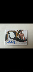 New Listing2023 Panini Immaculate UFC Justin Gaethje Patch Auto /5