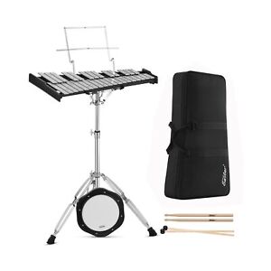 Eastar Professional 32 Note Glockenspiel Xylophone Bell Kit Percussion Kit wi...
