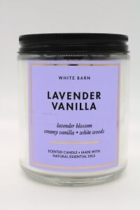 Bath and Body Works LAVENDER VANILLA 1-Wick Candle 7 oz / 198 g *NEW*
