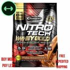 Muscletech, Nitro Tech, 100% Whey Gold Protein Powder, Double  Chocolate , 8 lbs