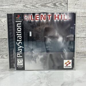 Silent Hill PS1 Sony PlayStation 1, 1999 Black Label - Tested W/ REG card