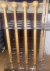 2 pair Vic Firth T-1 wood Timpani mallets Multi-purpose Bass blocks drum sticks