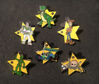 New ListingDISNEY PIN TOY STORY HIDDEN MICKEY WDW COMPLETE SET OF 6 PINS WITH REX.