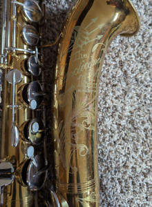Martin Indiana Tenor Saxophone Matching #71978 Original Lacquer  Needs Resto