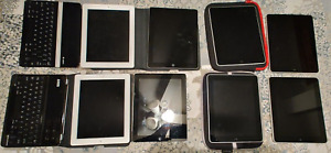 Lot of 8 Apple iPad Mixed Model/Storage/Color - SEE DESCRIPTION